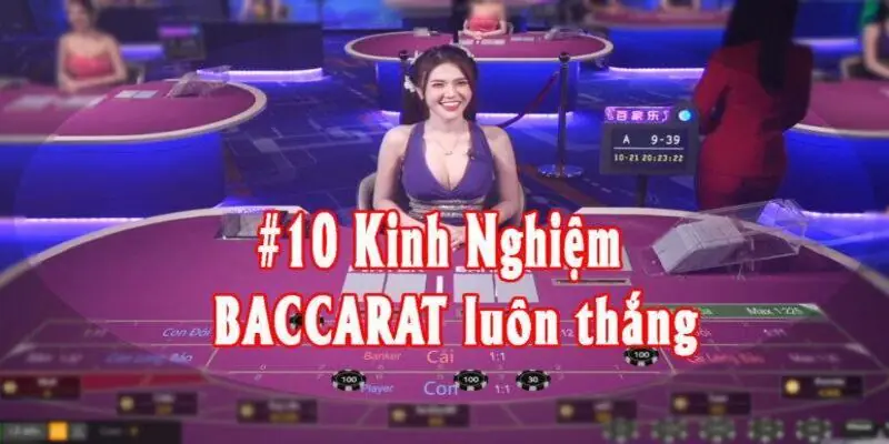 Kiểm soát vốn cược là điều quan trọng cần ghi nhớ khi chơi Baccarat