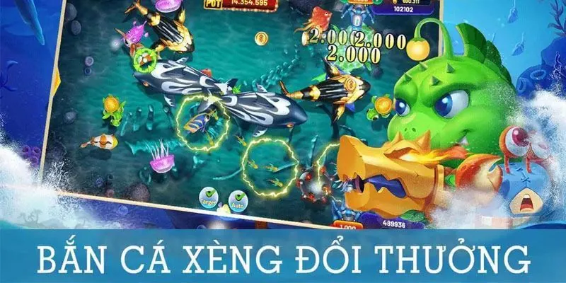 Bắn Cá Xèng Đổi Thưởng SA88 - Chơi Vui Ăn Tiền Thật