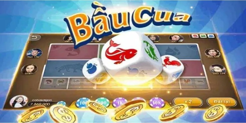 Bầu cua online là phiên bản được phát triển dựa trên game truyền thống